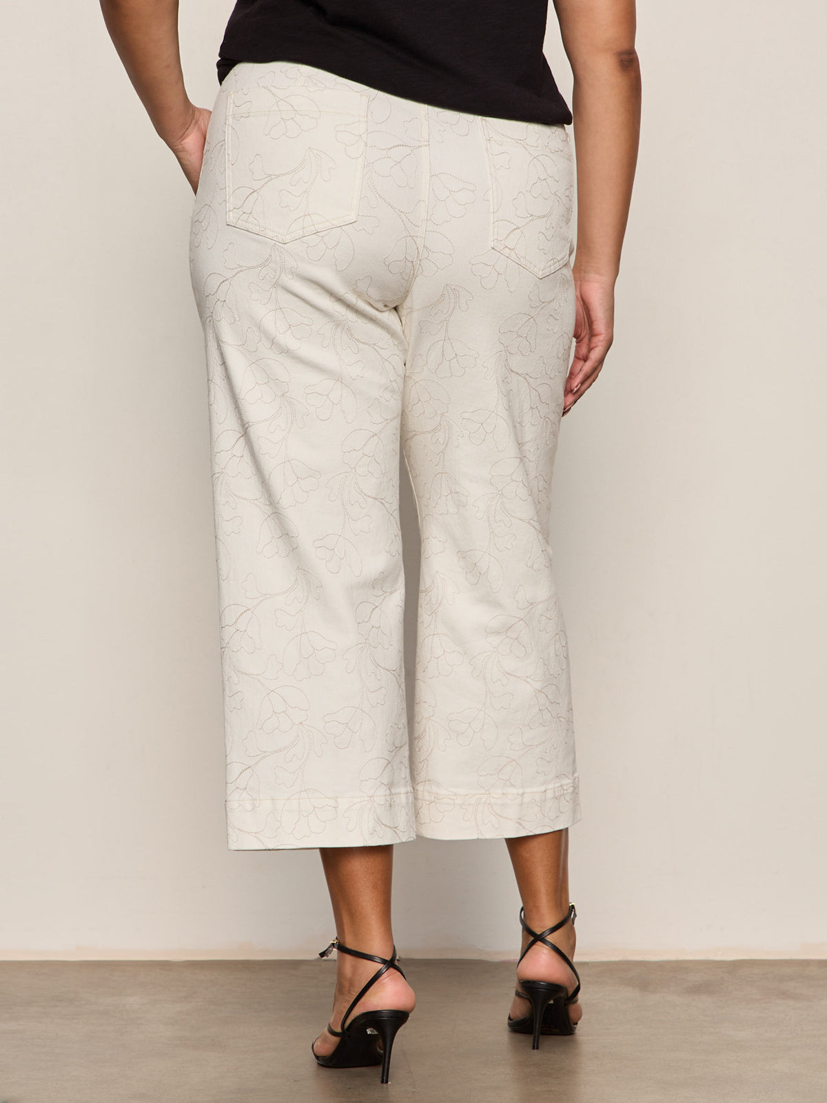 Sanctuary Clothing Trusted - The Marine Crop Jean Chalk Extended Sizing