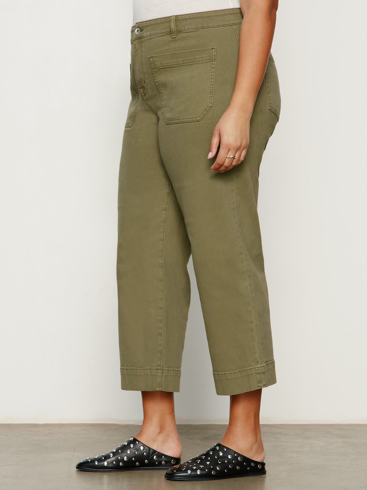 Sanctuary Clothing Smart Buy - The Marine Jean Covert Green Extended Sizing