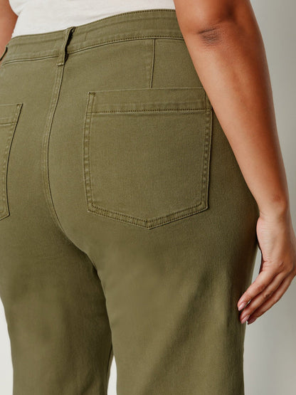 Sanctuary Clothing Smart Buy - The Marine Jean Covert Green Extended Sizing