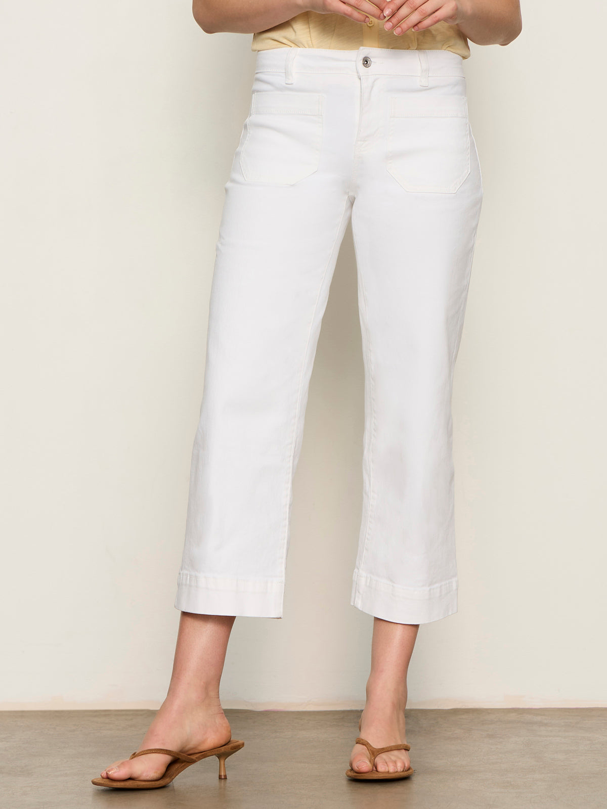 Sanctuary Clothing Hot Sale - The Marine Jean Bleached White