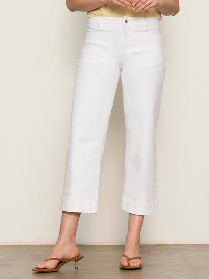 Sanctuary Clothing Hot Sale - The Marine Jean Bleached White