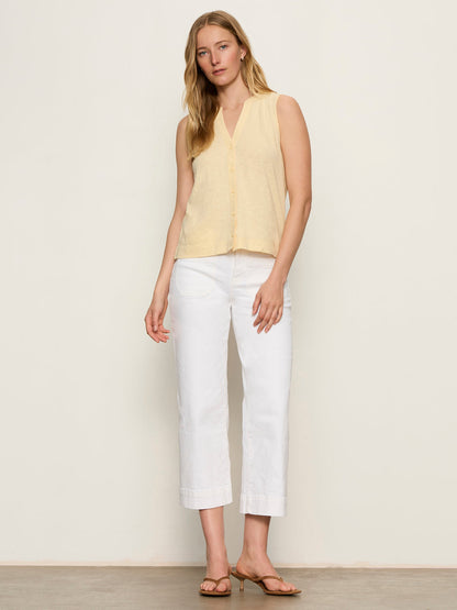 Sanctuary Clothing Hot Sale - The Marine Jean Bleached White