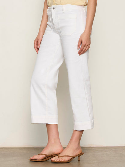 Sanctuary Clothing Hot Sale - The Marine Jean Bleached White
