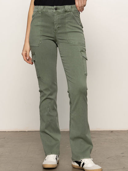 Sanctuary Clothing Best Seller - Sculpted Hayden Bootcut Pant Dark Spruce