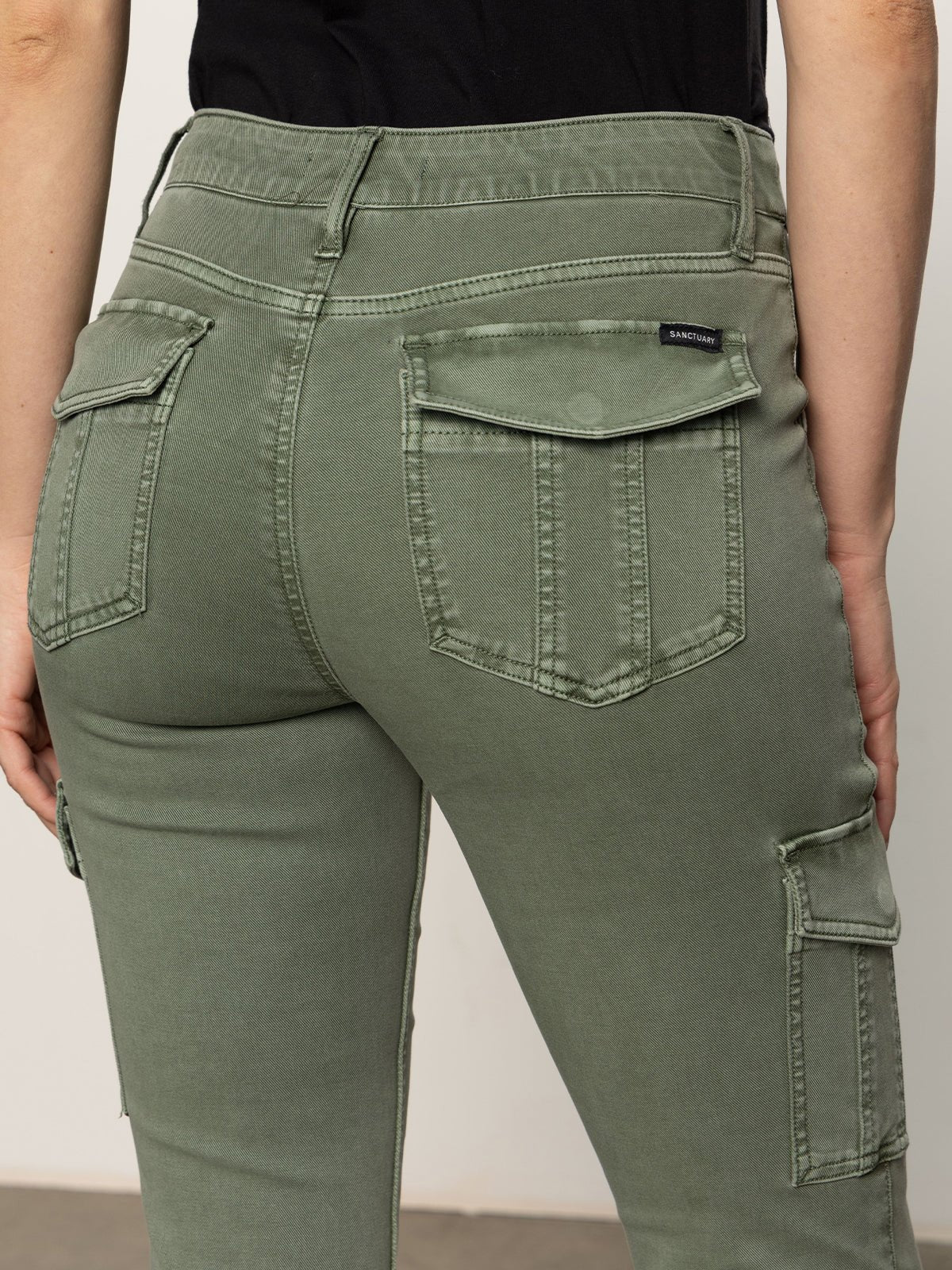 Sanctuary Clothing Best Seller - Sculpted Hayden Bootcut Pant Dark Spruce
