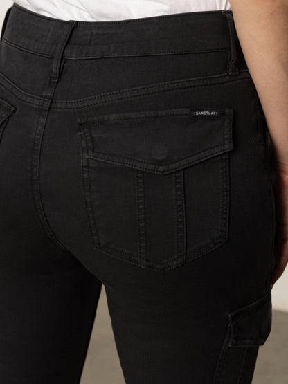 Sanctuary Clothing Essential - Sculpted Hayden Bootcut Standard Rise Pant Black