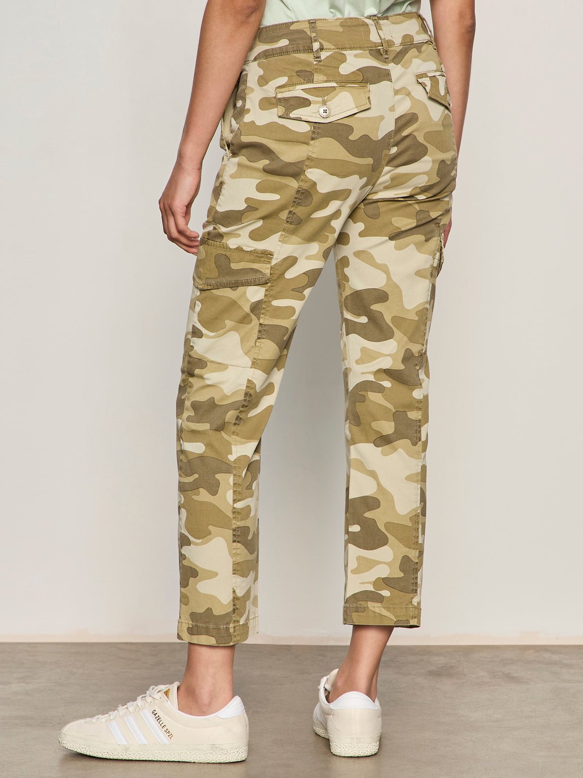 Sanctuary Clothing Signature - Rebel Straight Crop Pant Canyon Camo