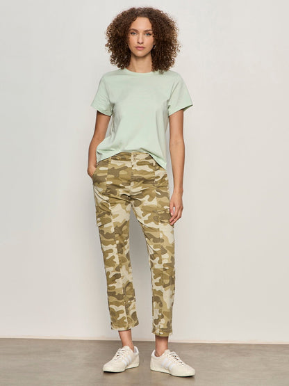 Sanctuary Clothing Signature - Rebel Straight Crop Pant Canyon Camo