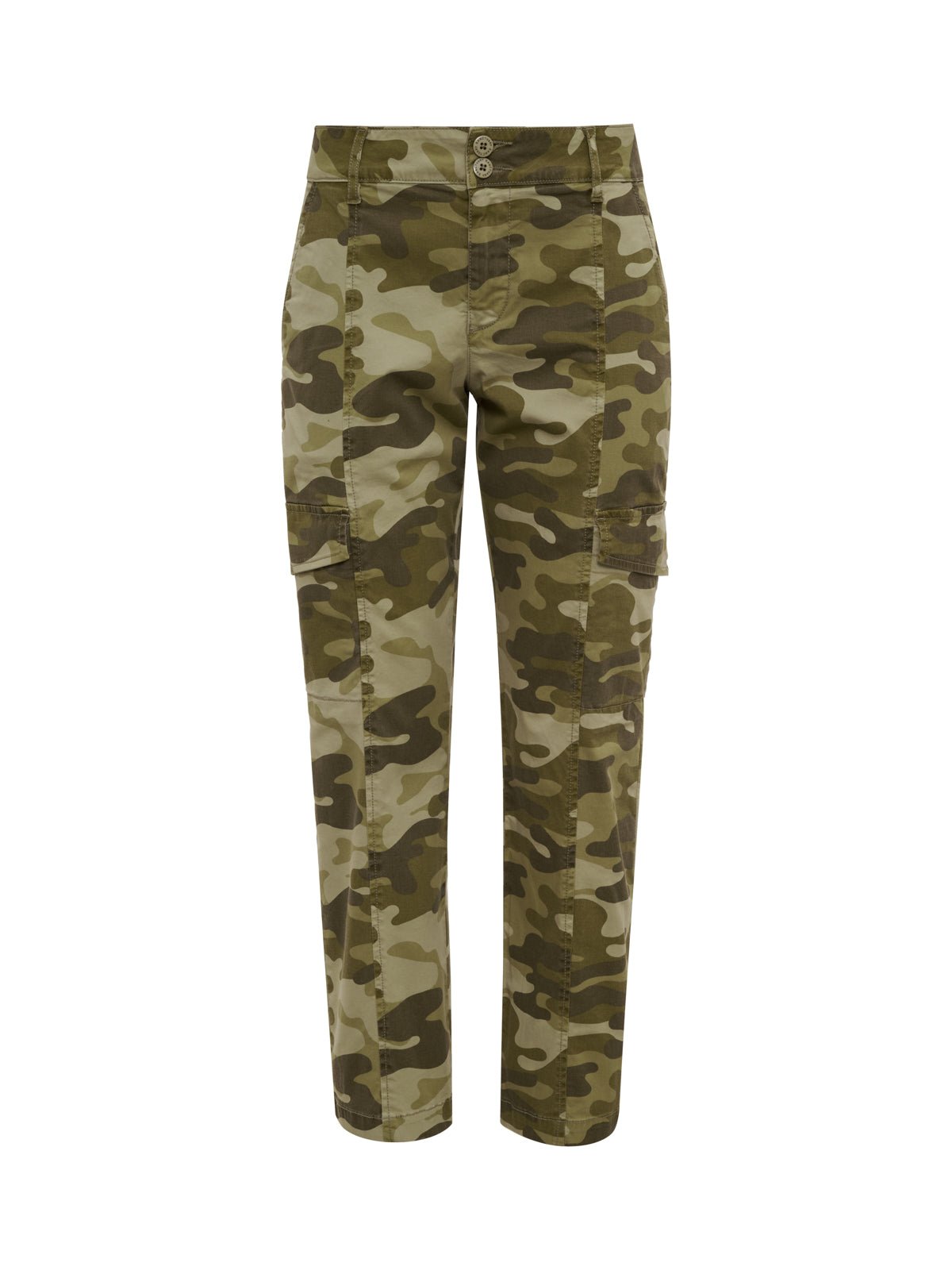 Sanctuary Clothing Signature - Rebel Straight Crop Pant Canyon Camo
