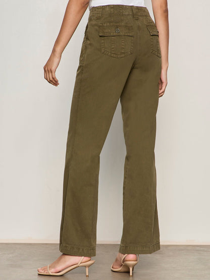 Sanctuary Clothing Special Offer - REISSUE PEACE PANT BURNT OLIVE
