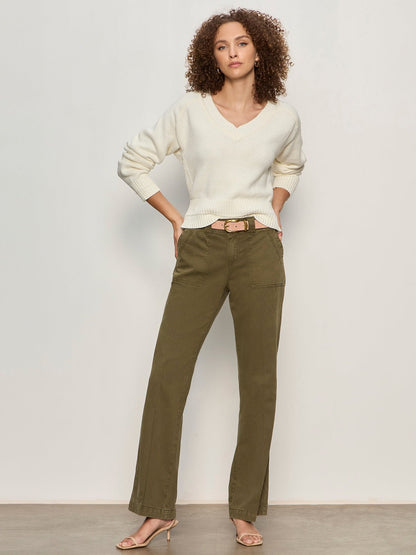 Sanctuary Clothing Special Offer - REISSUE PEACE PANT BURNT OLIVE