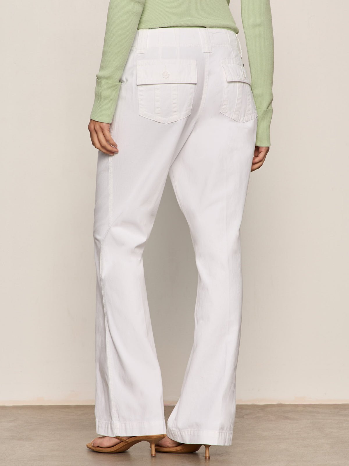 Sanctuary Clothing New - REISSUE PEACE PANT CHALK