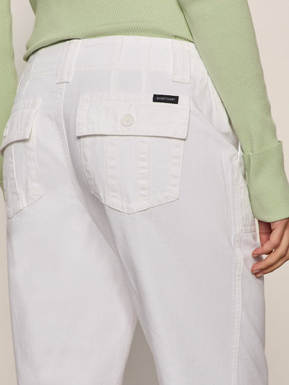 Sanctuary Clothing New - REISSUE PEACE PANT CHALK