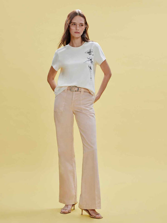 Sanctuary Clothing Best Seller - REISSUE PEACE PANT ROSE TEA