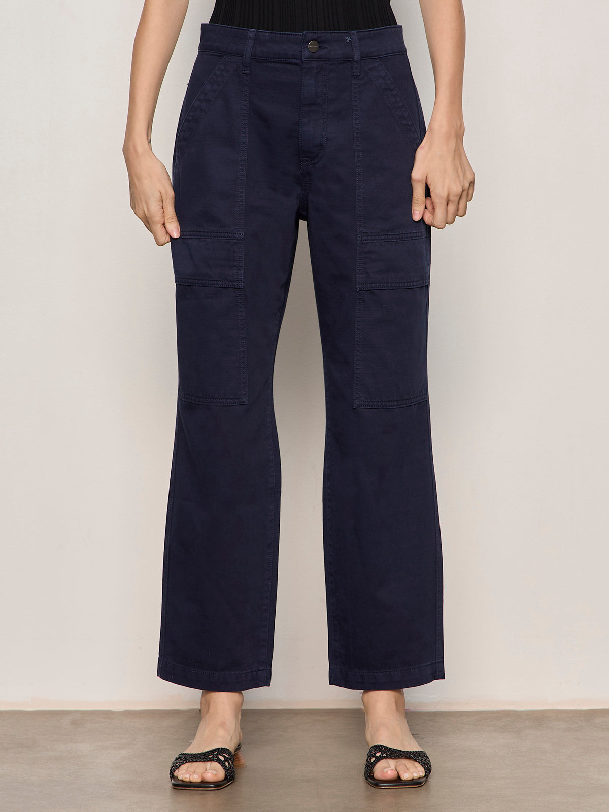 Sanctuary Clothing Exclusive - BOYFRIEND UTILITY PANT NAVY BLAZER