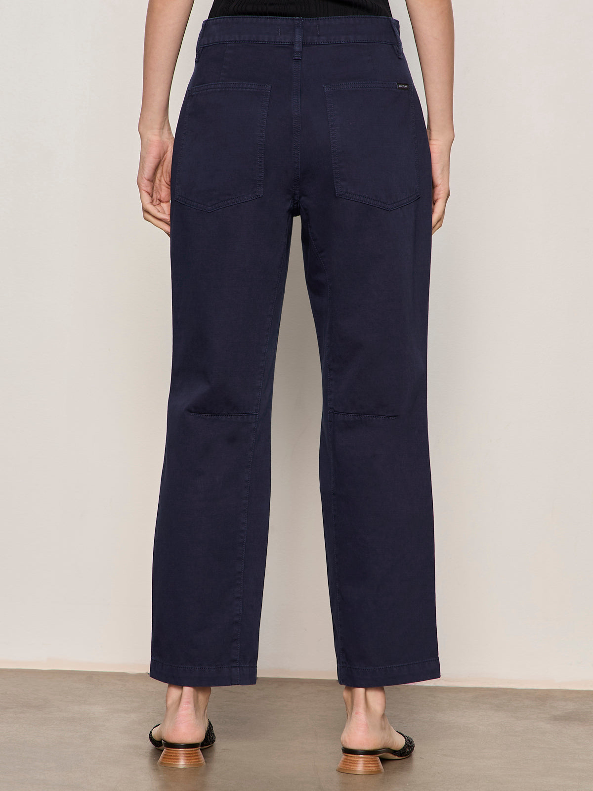 Sanctuary Clothing Exclusive - BOYFRIEND UTILITY PANT NAVY BLAZER