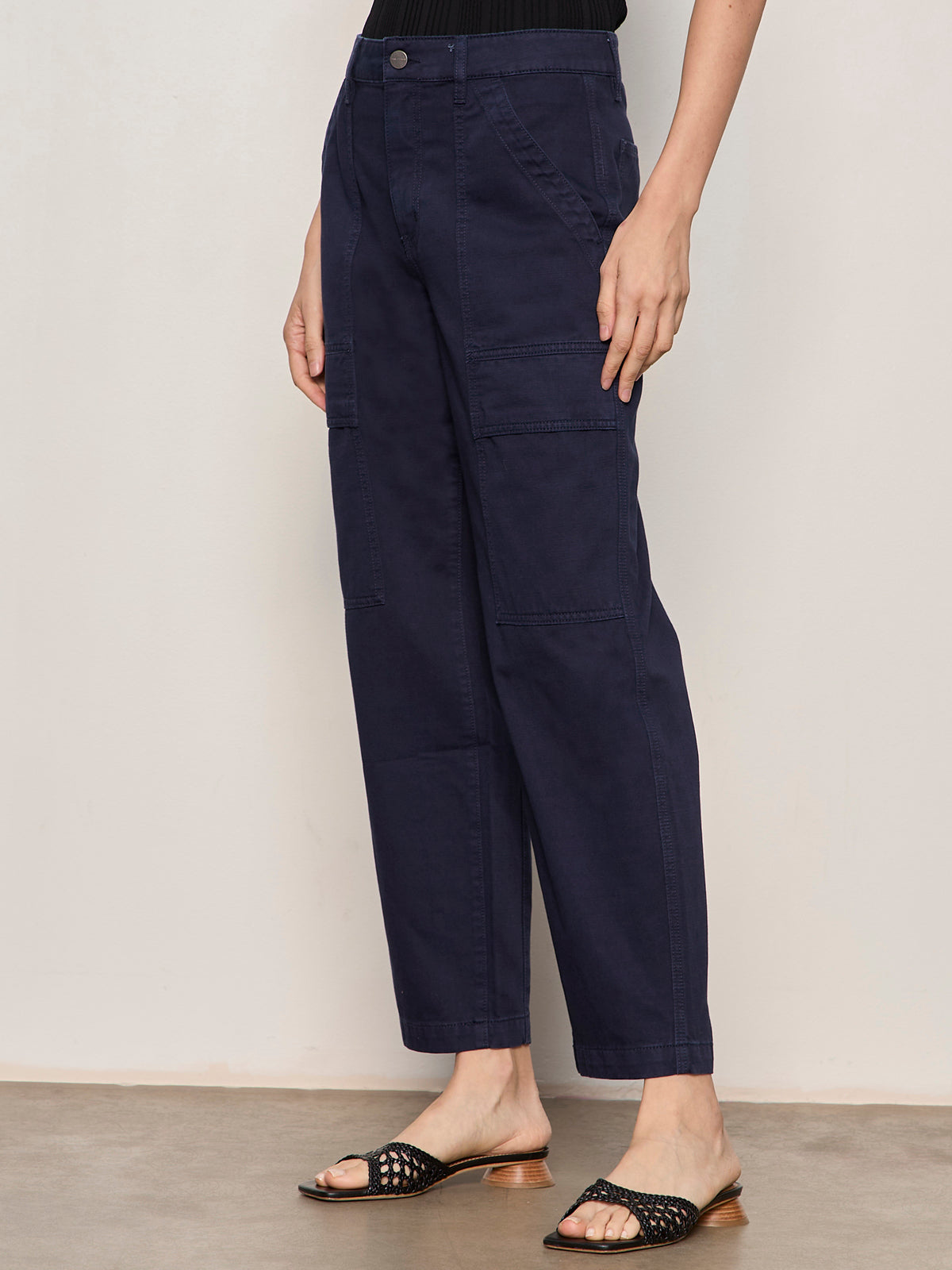 Sanctuary Clothing Exclusive - BOYFRIEND UTILITY PANT NAVY BLAZER