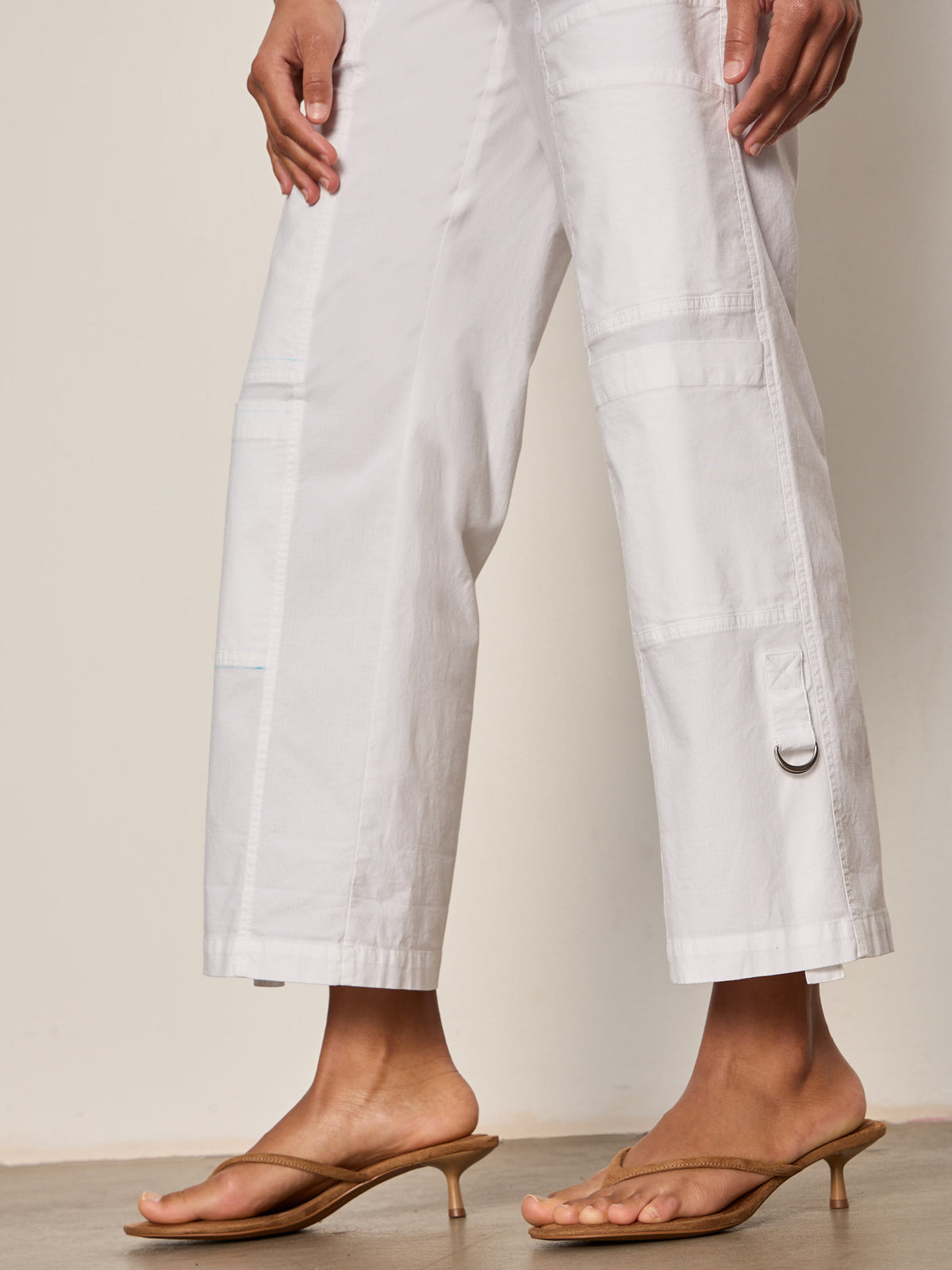 Sanctuary Clothing New - Angels Cargo Pant White