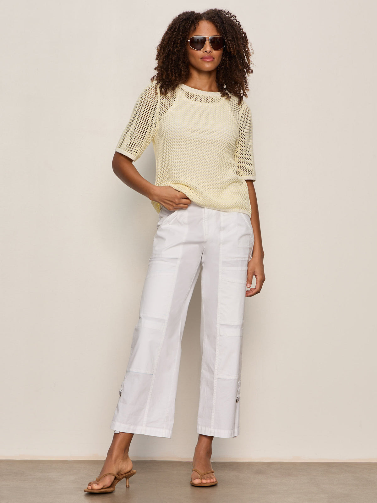 Sanctuary Clothing New - Angels Cargo Pant White