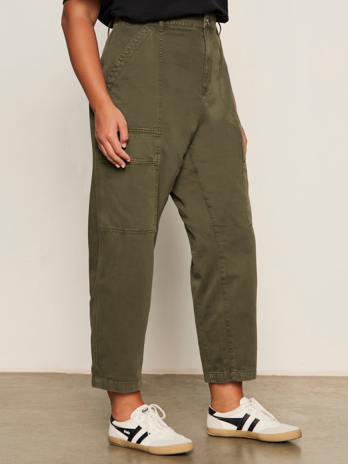 Sanctuary Clothing Discount - Boyfriend Utility Pant Kalamata Extended Sizing