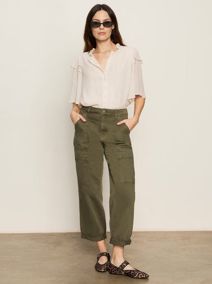 Sanctuary Clothing Best Seller - Boyfriend Utility Pant Kalamata