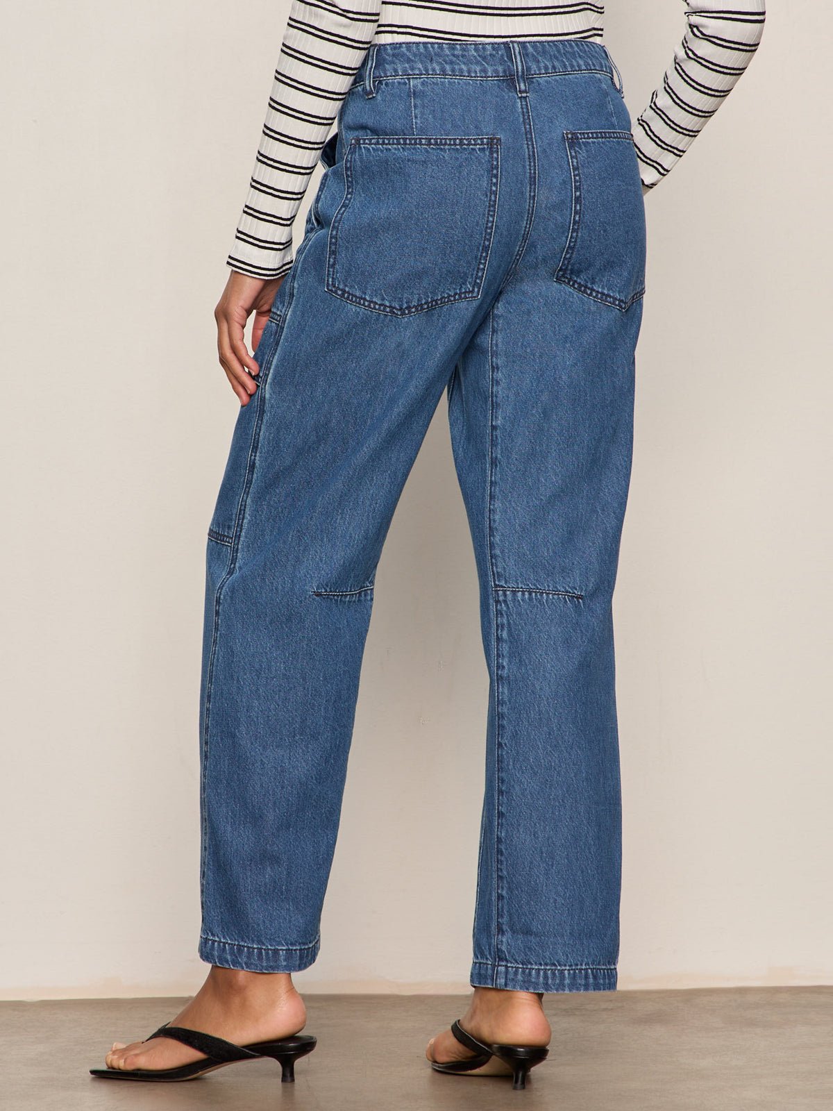 Sanctuary Clothing Hot Sale - Boyfriend Utility Jean High Noon