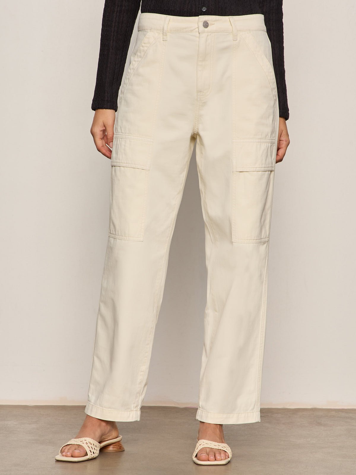 Sanctuary Clothing Value - Boyfriend Utility Pant Collagen