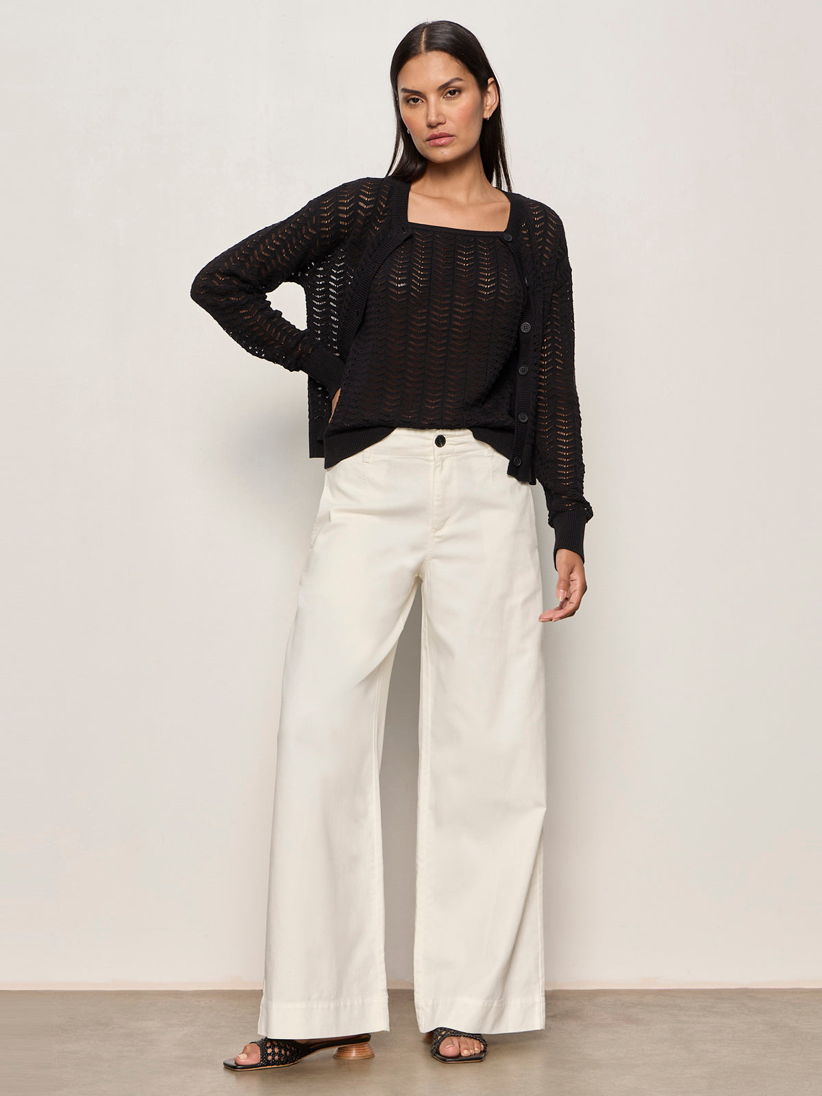 Sanctuary Clothing Special Offer - ACADEMY WIDE LEG COLLAGEN