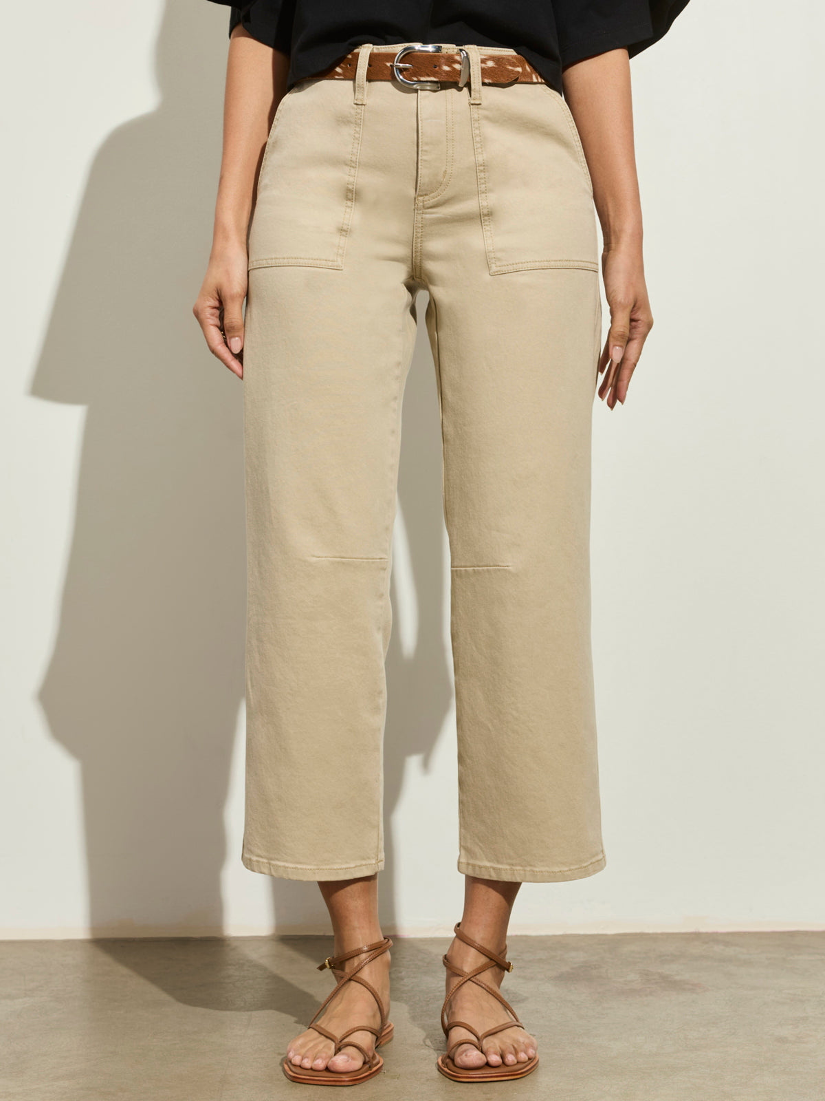 Sanctuary Clothing Latest - FOUNDRY PANT KHAKI