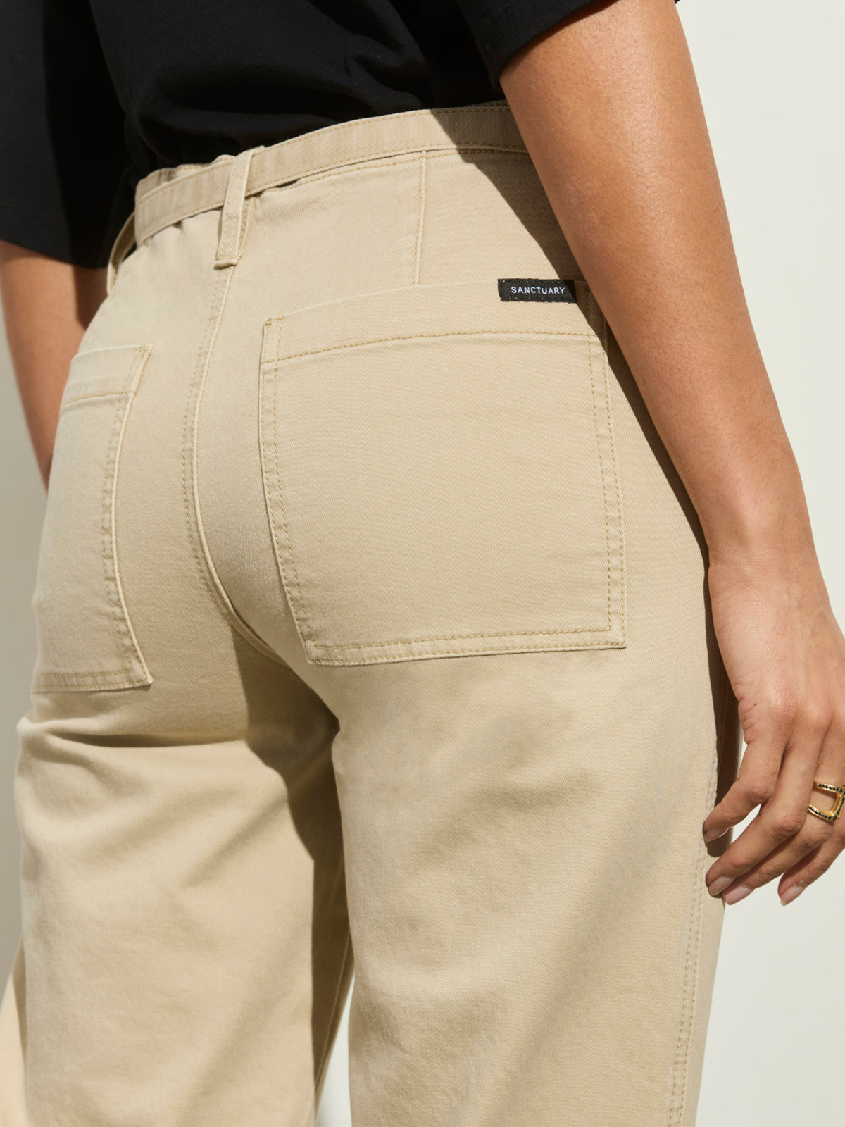Sanctuary Clothing Latest - FOUNDRY PANT KHAKI
