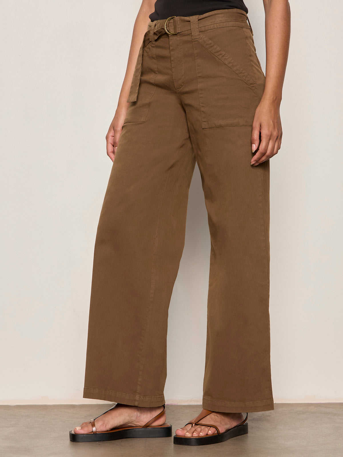 Sanctuary Clothing New - SOFT POLISHED WIDE LEG TIMBER