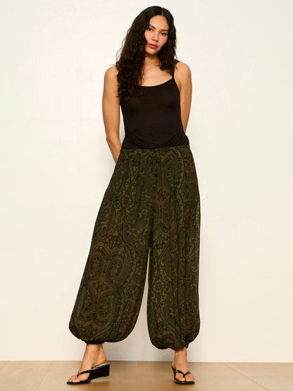 Sanctuary Clothing Great Value - THE MOMENT VOLUME PANT MIDNIGHT MOSS