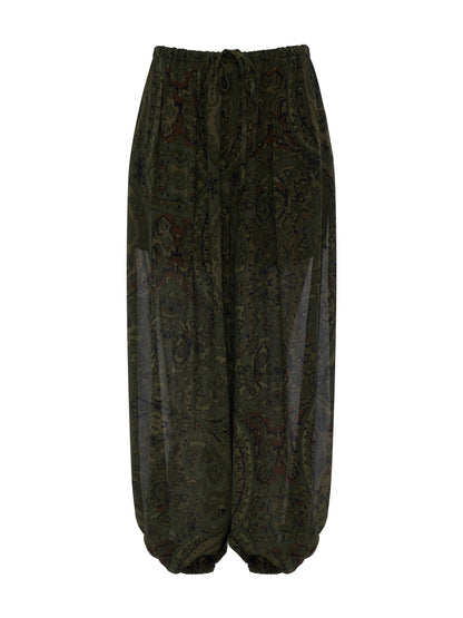 Sanctuary Clothing Great Value - THE MOMENT VOLUME PANT MIDNIGHT MOSS