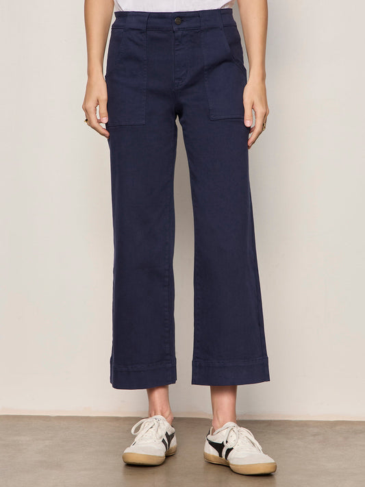 Sanctuary Clothing Top Pick - INSIDER CROP NAVY BLAZER