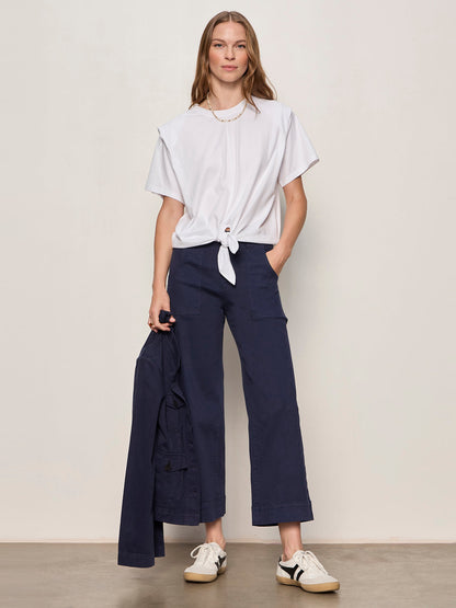 Sanctuary Clothing Top Pick - INSIDER CROP NAVY BLAZER