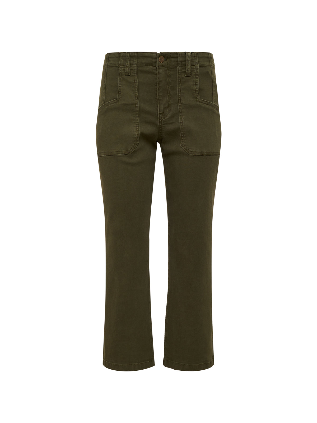 Sanctuary Clothing Recommended - Retreat Crop Pant Burnt Olive Extended Sizing