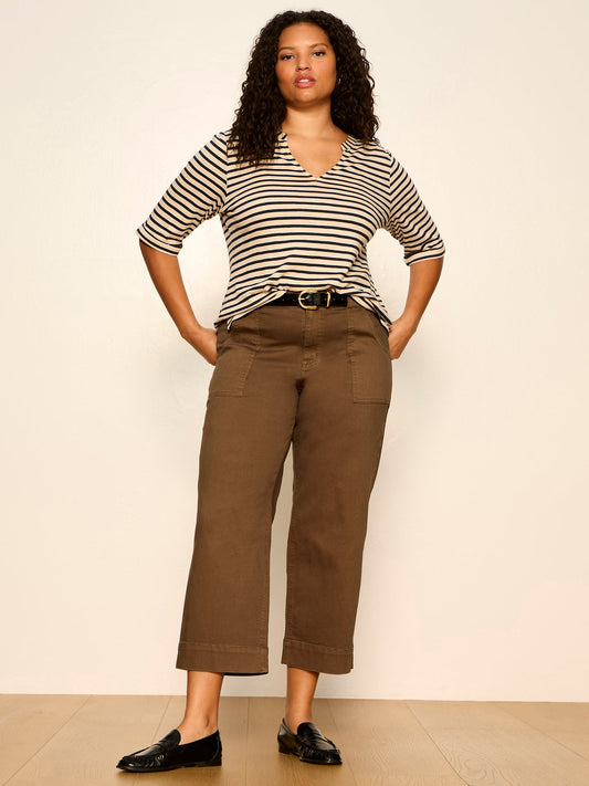 Sanctuary Clothing Classic - INSIDER CROP FORAGE GREEN