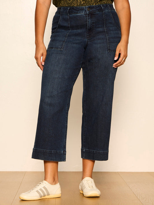 Sanctuary Clothing Best Price - Insider Crop Jean Over The Moon