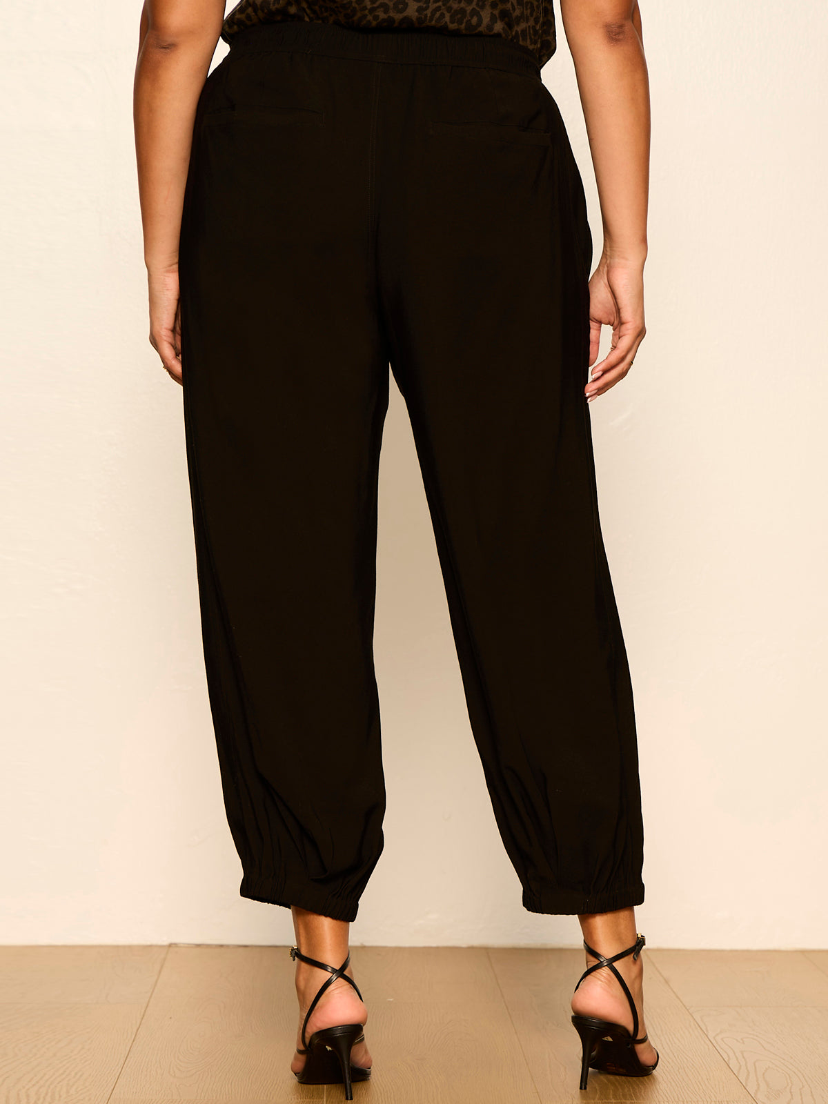 Sanctuary Clothing Recommended - Micro Balloon Pant Black Extended Sizing