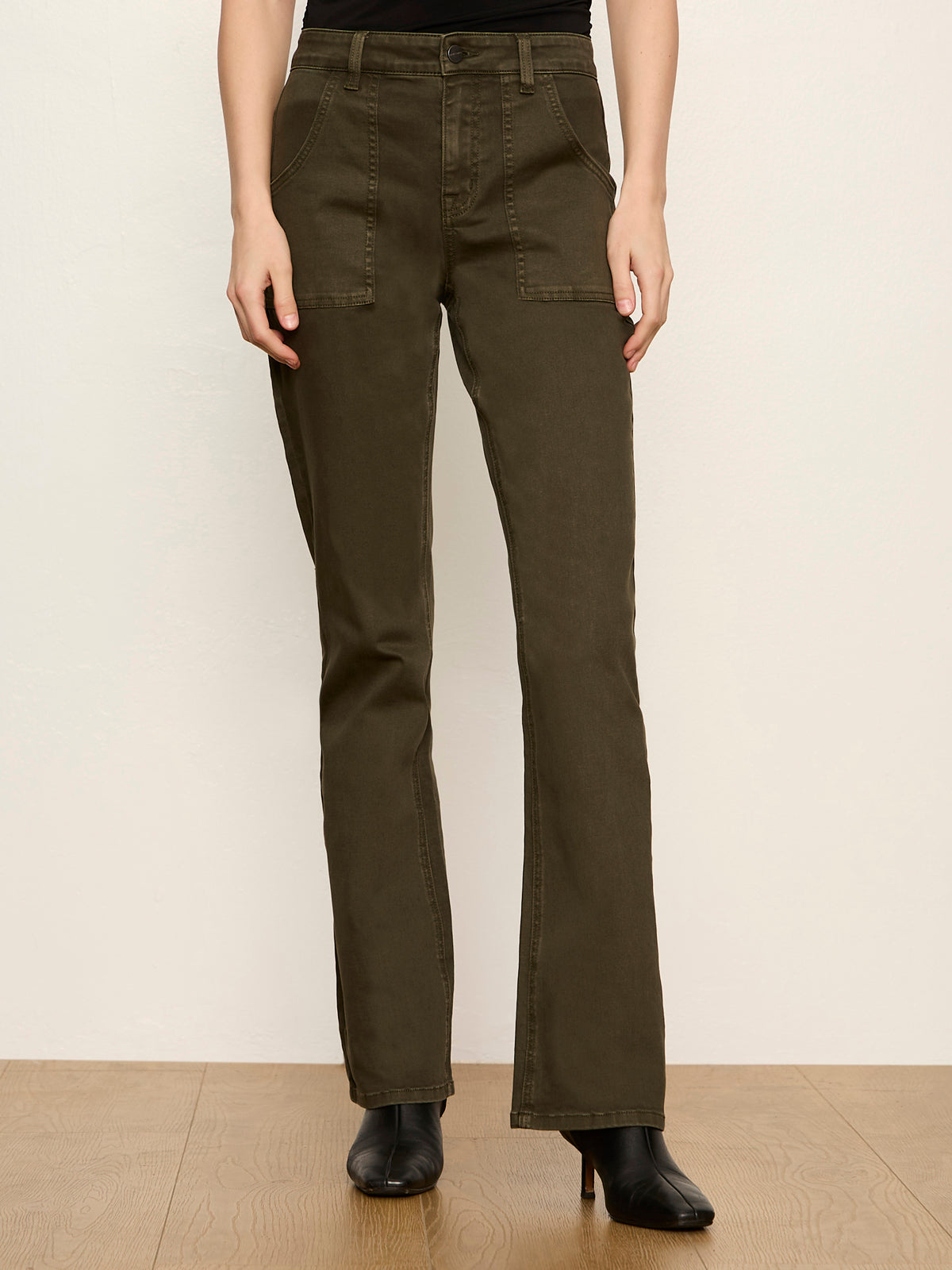 Sanctuary Clothing Hot Sale - Insider Bootcut Pant Kalamata Petite Sizing