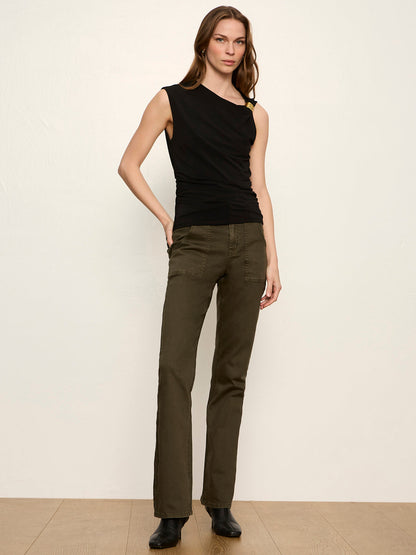Sanctuary Clothing Hot Sale - Insider Bootcut Pant Kalamata Petite Sizing