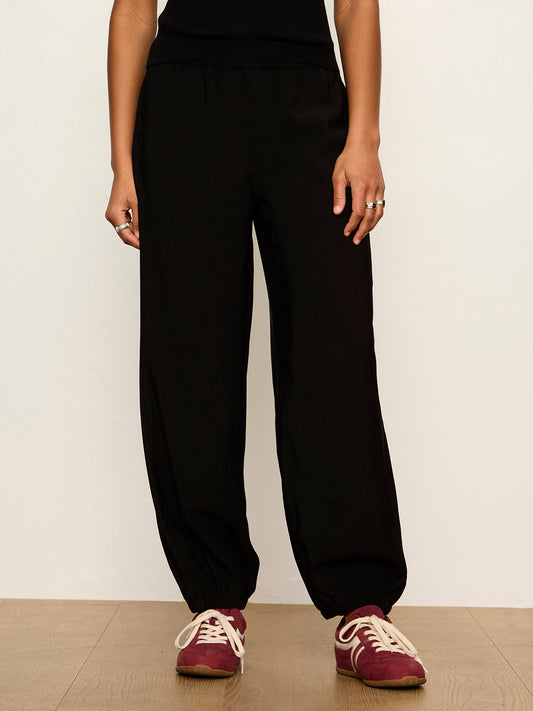 Sanctuary Clothing Best Seller - Micro Balloon Pant Black Petite Sizing