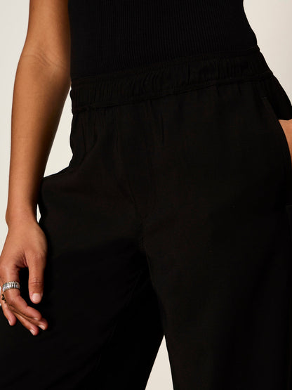 Sanctuary Clothing Best Seller - Micro Balloon Pant Black Petite Sizing