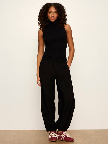 Sanctuary Clothing Best Seller - Micro Balloon Pant Black Petite Sizing