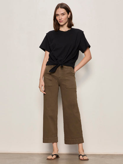 Sanctuary Clothing Customer Favorite - INSIDER CROP FORAGE GREEN