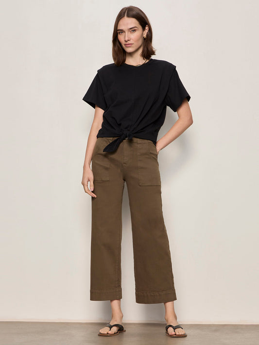 Sanctuary Clothing Customer Favorite - INSIDER CROP FORAGE GREEN