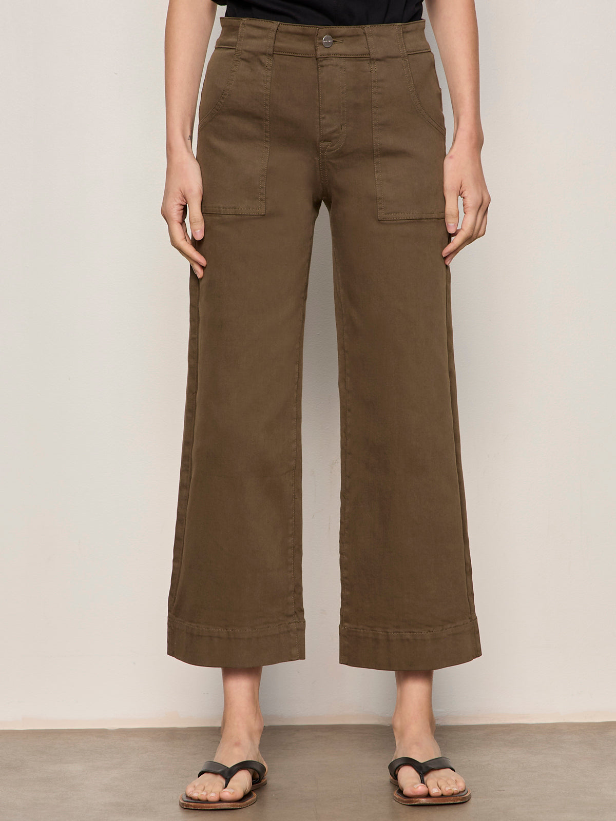 Sanctuary Clothing Customer Favorite - INSIDER CROP FORAGE GREEN
