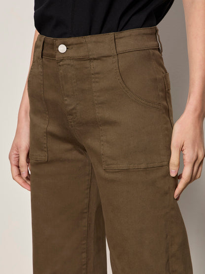 Sanctuary Clothing Customer Favorite - INSIDER CROP FORAGE GREEN