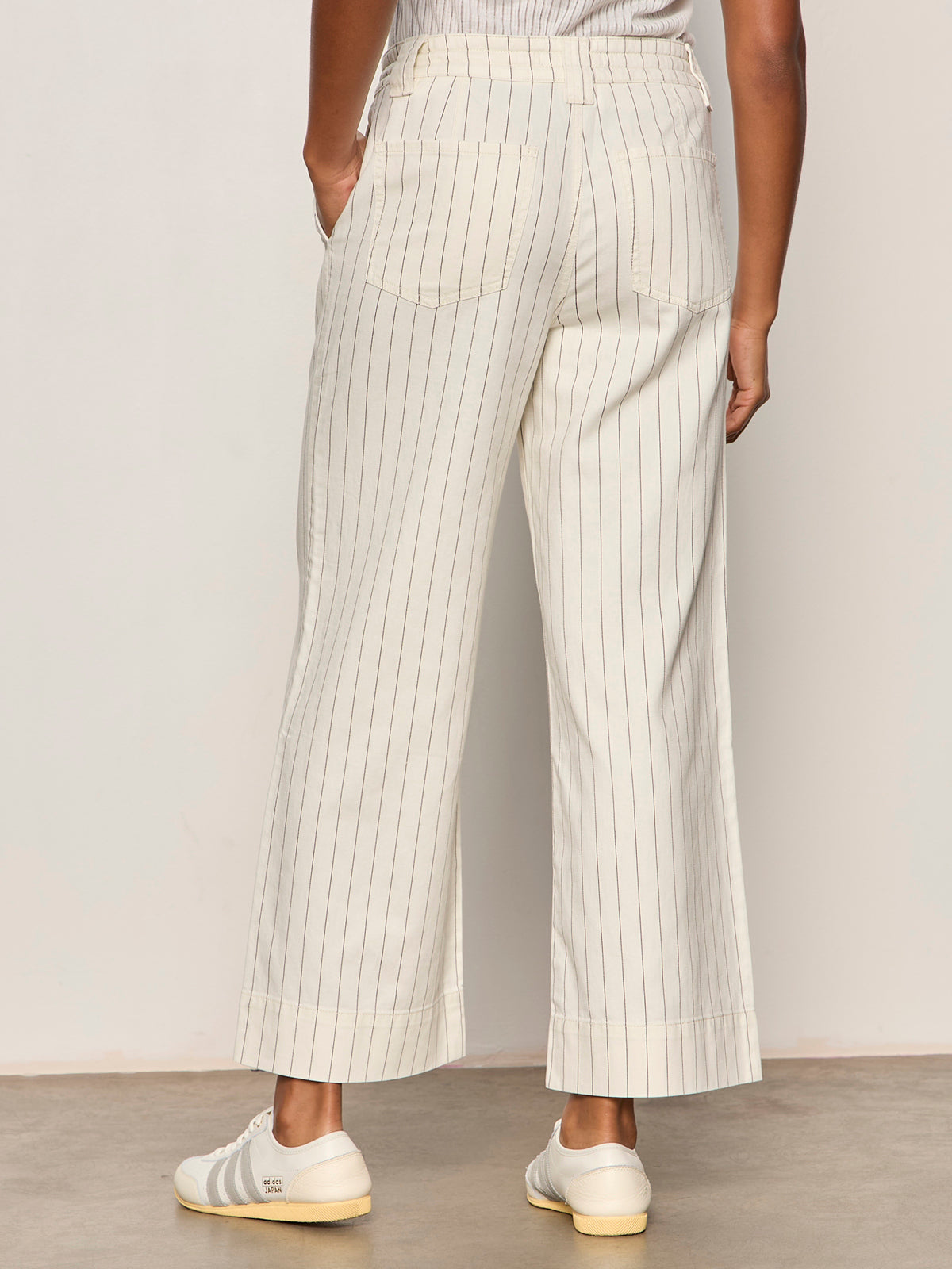 Sanctuary Clothing Trusted - LILY CROPPED PANT SETTING SUN STRIPE