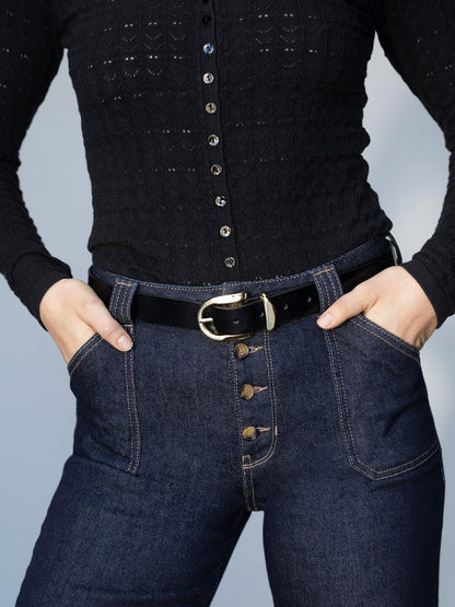 Sanctuary Clothing Customer Favorite - All Day Belt Black